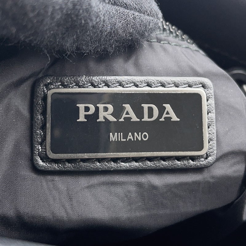 プラダ ショルダーバッグ クロスボディ レザー 2VH055 PRADA 黒