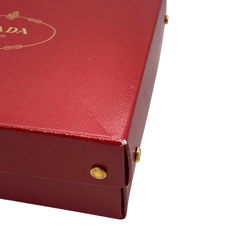 プラダ ボディバッグ レザー 2VL012 PRADA バッグ ウエストバッグ 白