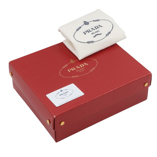 プラダ ボディバッグ レザー 2VL012 PRADA バッグ ウエストバッグ 白