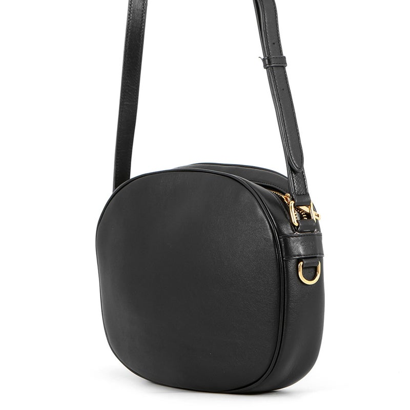 セリーヌ ショルダーバッグ Cチャーム セー カメラバッグ ミディアム レザー 188353 CELINE 黒