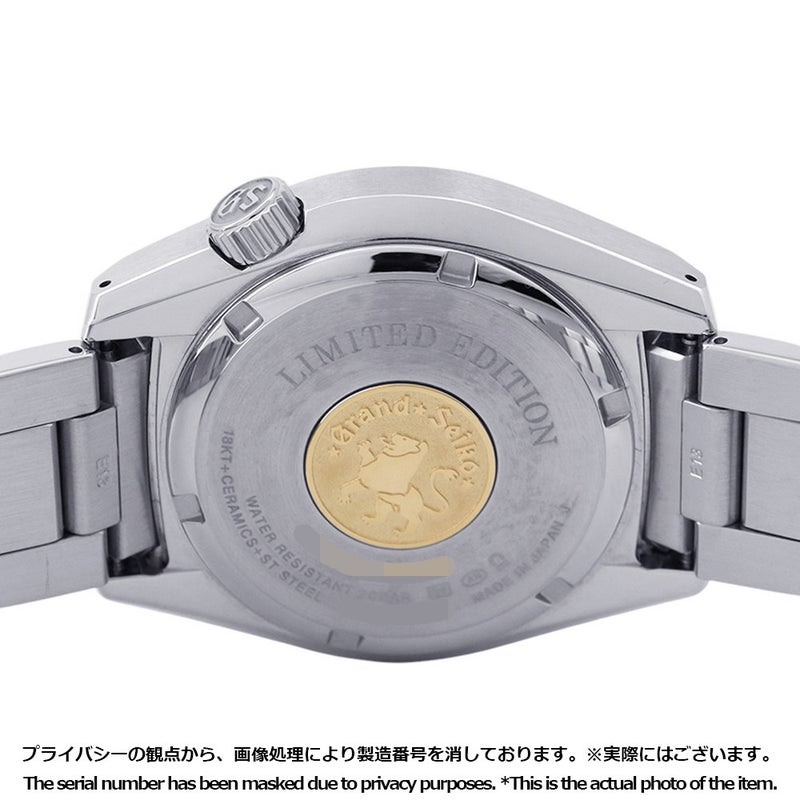 セイコー グランドセイコー スポーツ コレクション 140周年記念モデル 世界2021本限定 SEIKO 腕時計 黒文字盤