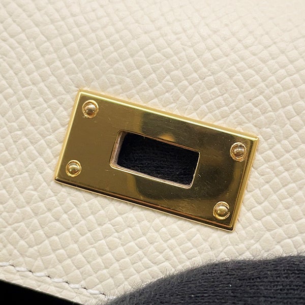 エルメス ケリーウォレット ロング トゥーゴー クレ/ゴールド金具 エプソン G刻印 財布
