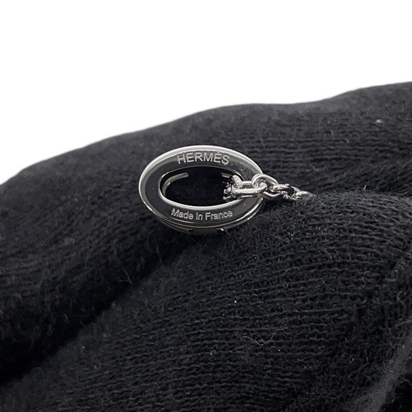 エルメス ネックレス ミニ・ポップアッシュ マロングラッセ/シルバー金具 HERMES アクセサリー