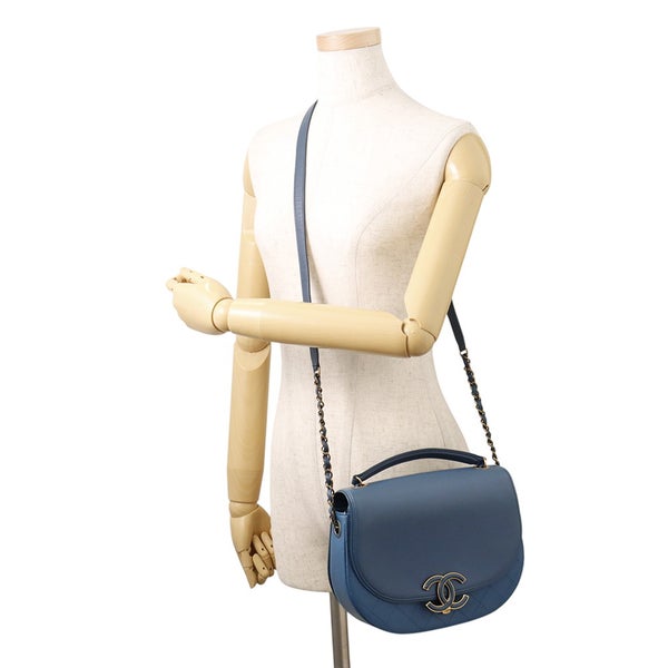 シャネル チェーンショルダーバッグ ココカーブ カーフスキン A93460 CHANEL バッグ ２way