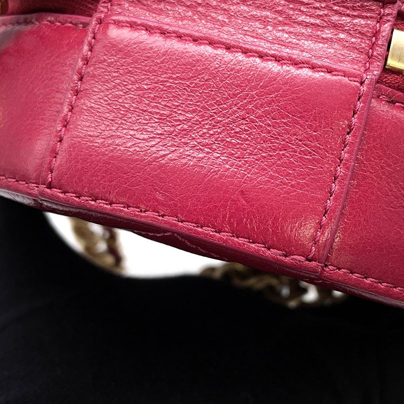 シャネル チェーンショルダーバッグ ココマーク ラウンド レザー CHANEL バッグ