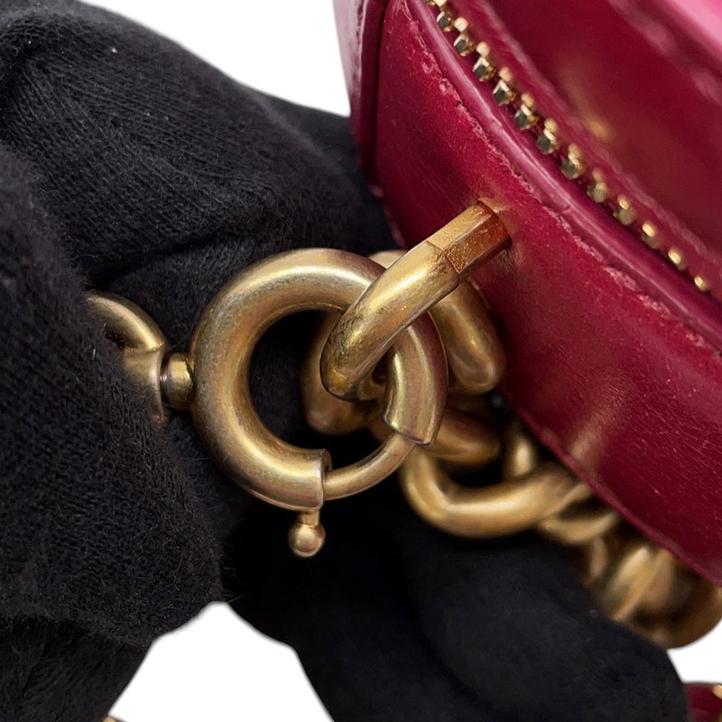 シャネル チェーンショルダーバッグ ココマーク ラウンド レザー CHANEL バッグ