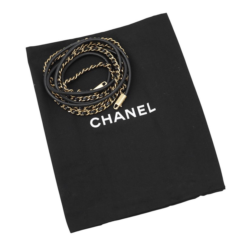 シャネル ハンドバッグ CHANEL 22 ミニ ココマーク シャイニーカーフレザー AS3980 CHANEL 2way 黒