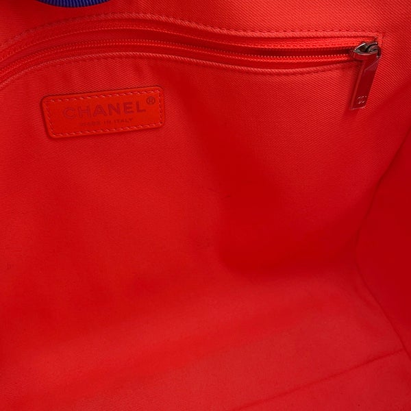 シャネル トートバッグ ドーヴィルライン ミディアム ショッピングバッグ ロゴ キャンバス A67001 CHANEL バッグ チェーントート