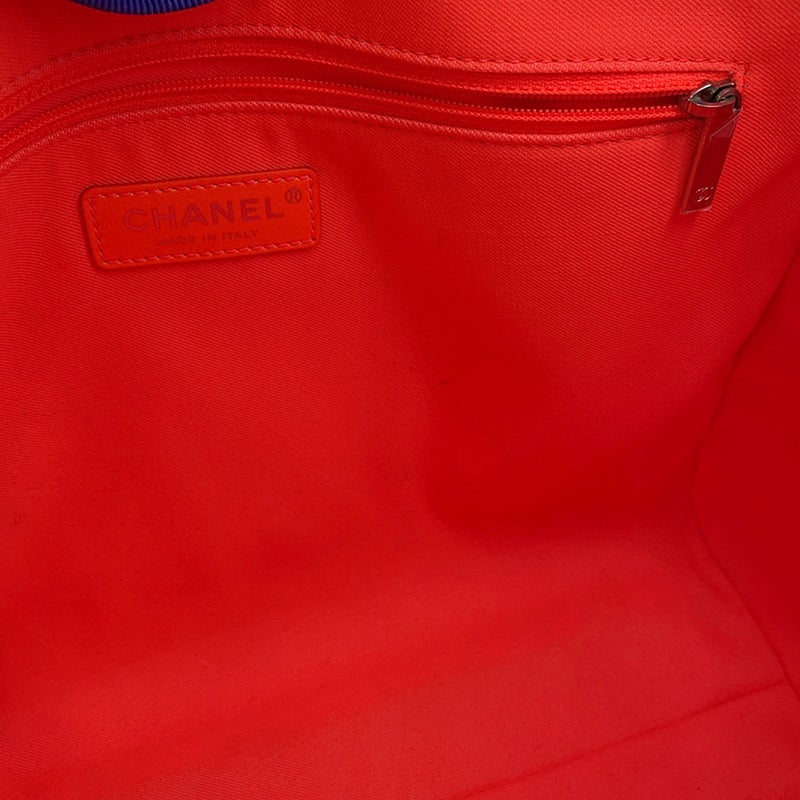 シャネル トートバッグ ドーヴィルライン ミディアム ショッピングバッグ ロゴ キャンバス A67001 CHANEL バッグ チェーントート
