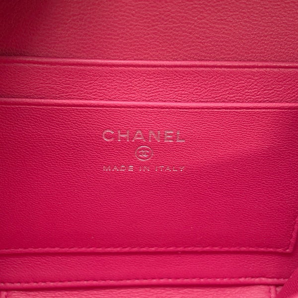シャネル チェーンショルダーバッグ マトラッセ ココマーク ラムスキン CHANEL バッグ
