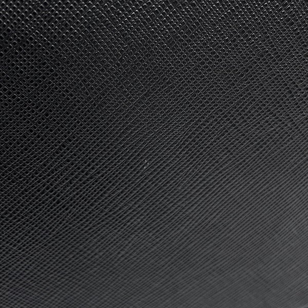 プラダ ハンドバッグ ガレリア フラワー サフィアーノ PRADA 2wayショルダーバッグ 黒