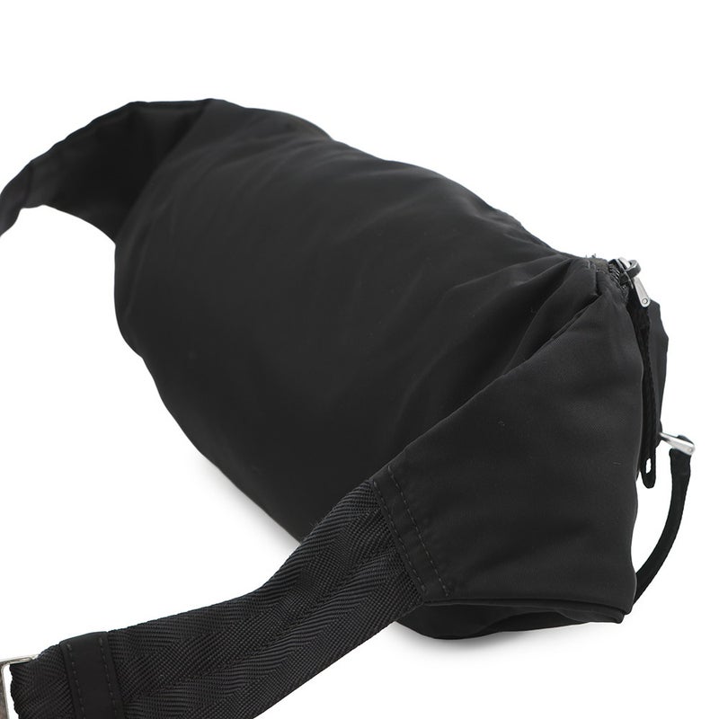プラダ ボディバッグ トライアングルロゴ ナイロン 2VL005 PRADA 黒
