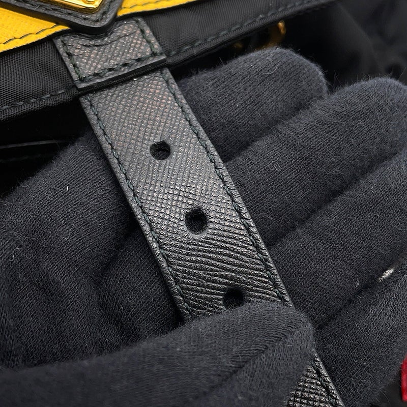 プラダ リュック バックパック スモール ロボット ナイロン 1BZ677 PRADA バッグ バックパック 黒