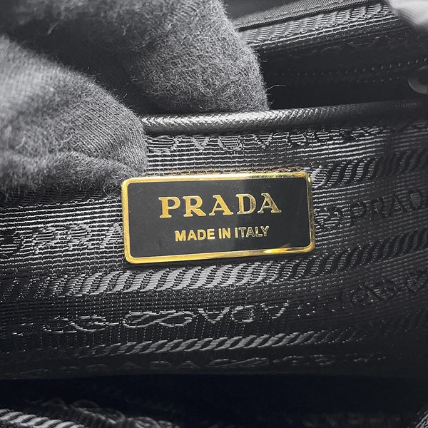 プラダ リュック バックパック スモール ロボット ナイロン 1BZ677 PRADA バッグ バックパック 黒