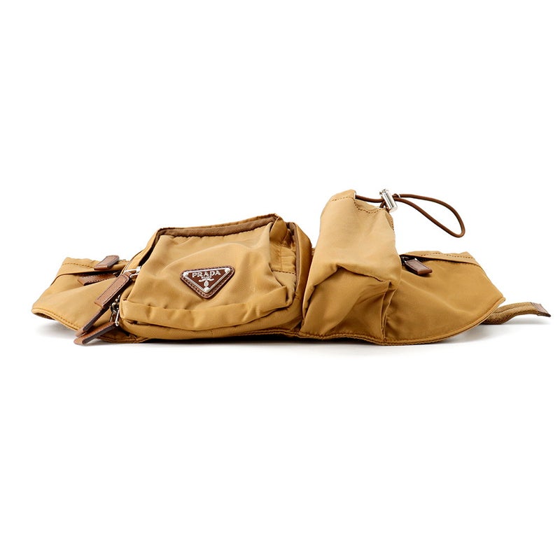 プラダ ボディバッグ トライアングルロゴ ナイロン VA0056 PRADA ウエストポーチ