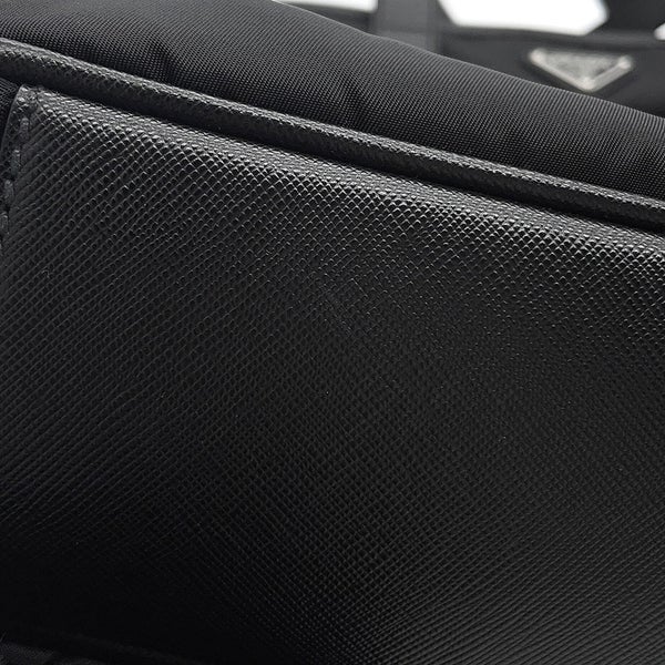 プラダ トートバッグ ビジネスバッグ ナイロン/レザー 2VG860 PRADA 2wayショルダーバッグ 黒