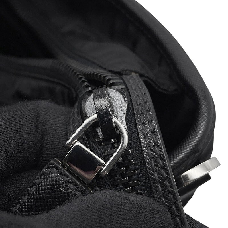 プラダ トートバッグ ビジネスバッグ ナイロン/レザー 2VG860 PRADA 2wayショルダーバッグ 黒