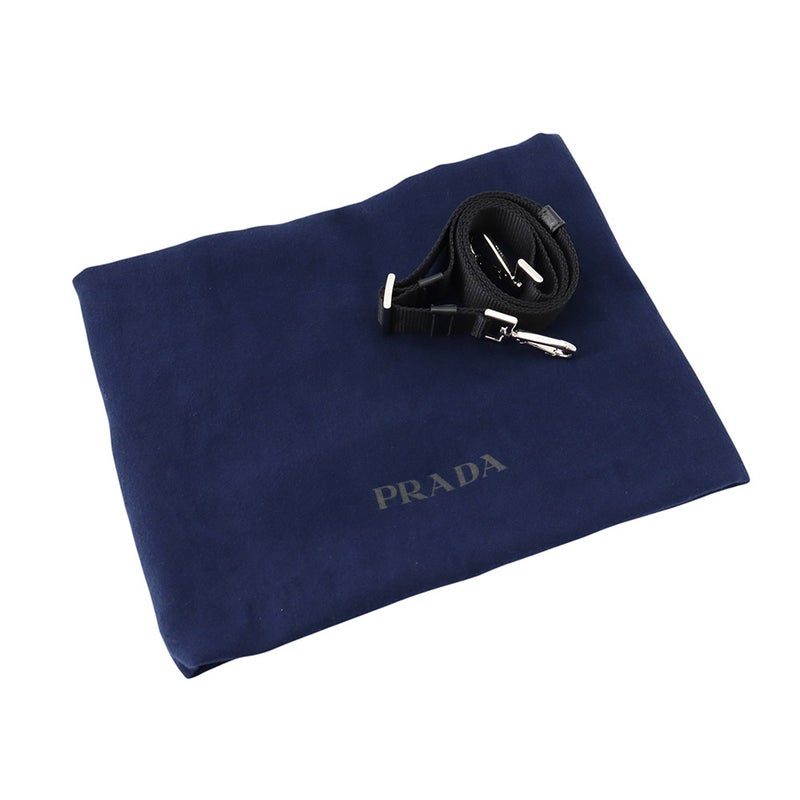 プラダ トートバッグ ビジネスバッグ ナイロン/レザー 2VG860 PRADA 2wayショルダーバッグ 黒