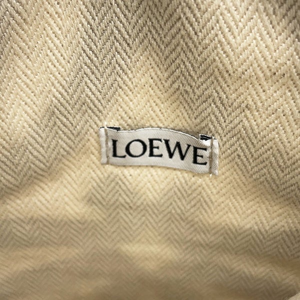 ロエべ ショルダーバッグ アナグラム カットアウト レザー/キャンバス B922Q09X01 LOEWE バッグ