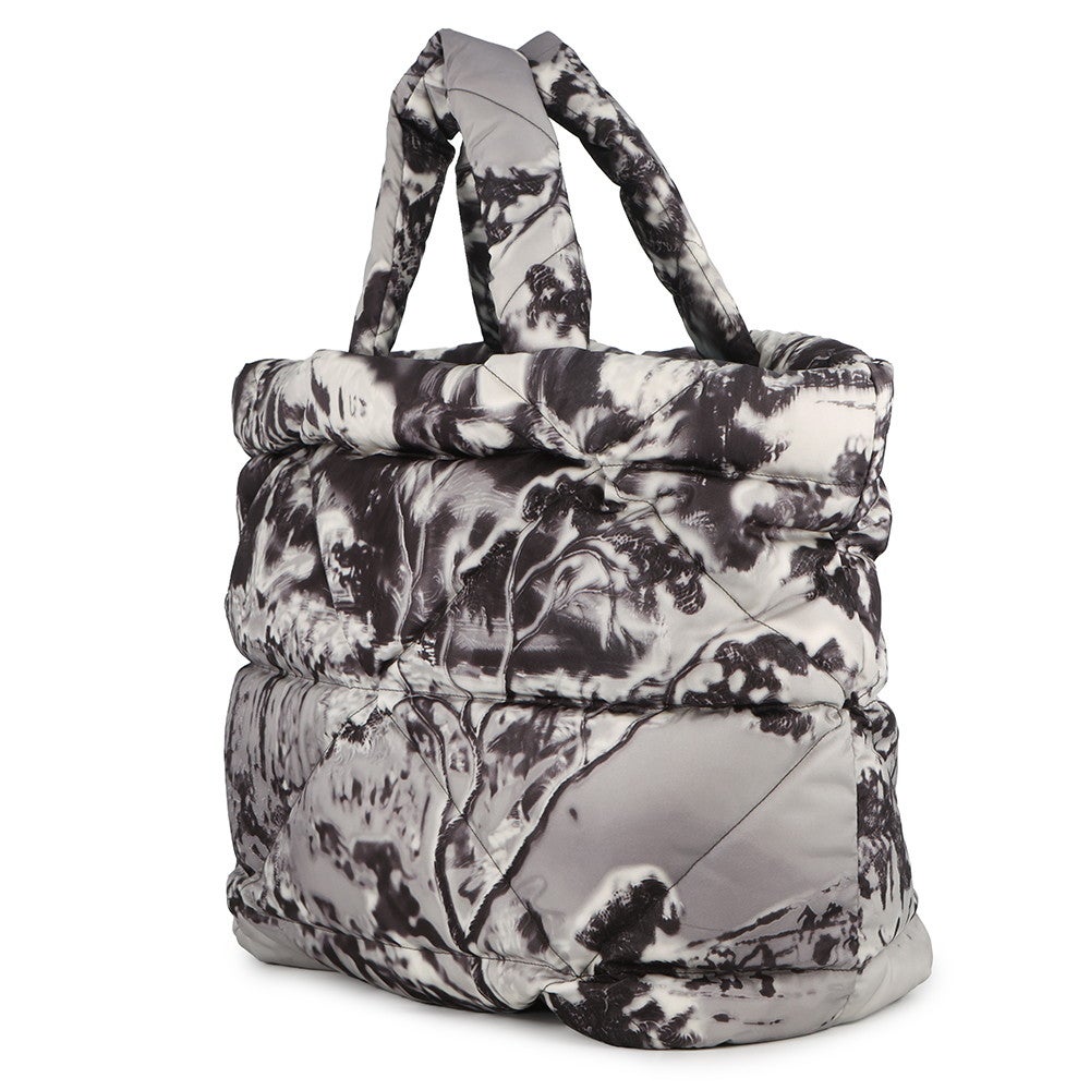 PRADA プラダ トートバッグ プラダ トートバッグ プリント Re-Nylon パデット ナイロン 2VG082