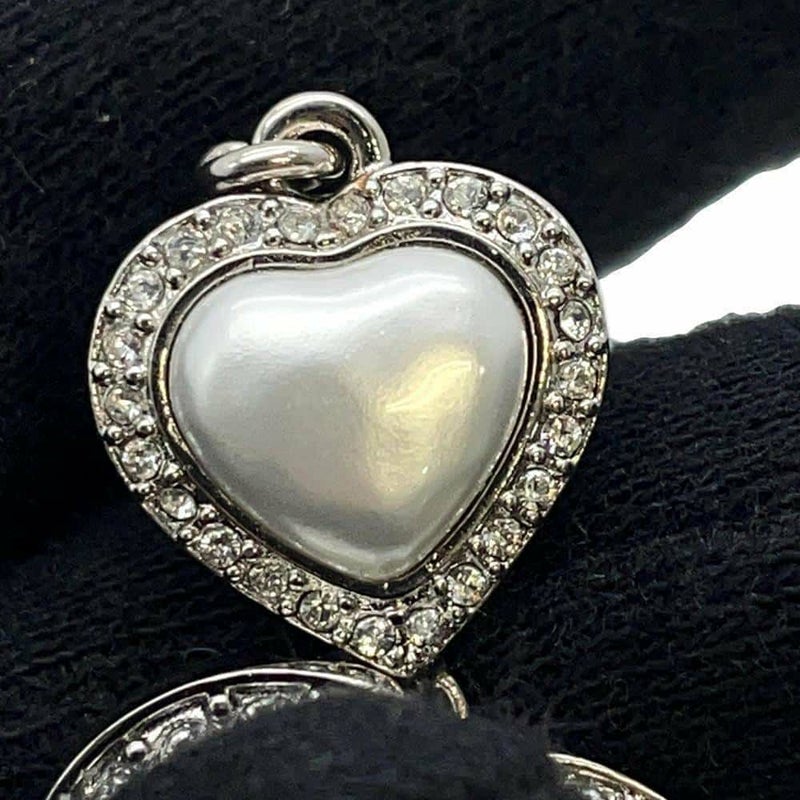 シャネル ネックレス ハート ココマーク ラインストーン B23B ABB614 CHANEL アクセサリー