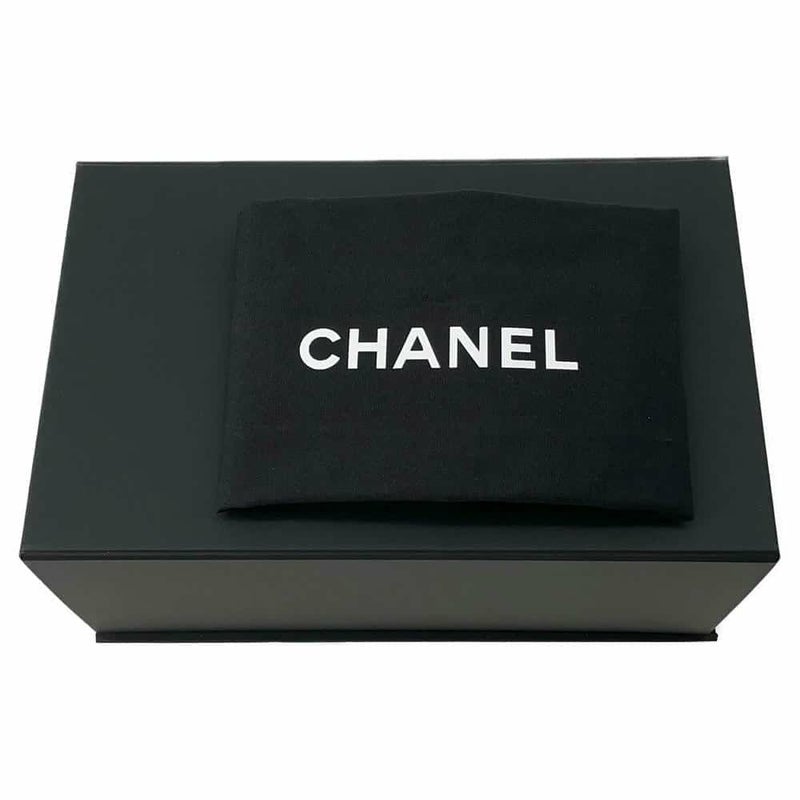 シャネル チェーンショルダーバッグ マトラッセ ココマーク ラムスキン AS4385 CHANEL 黒