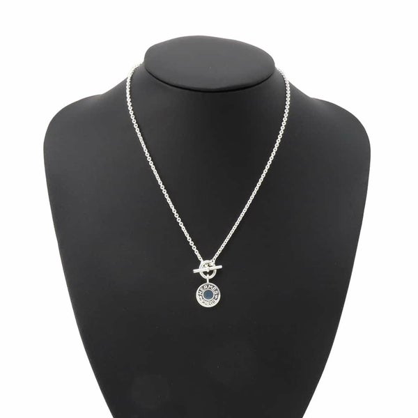 エルメス ネックレス アミュレット H エクスリブリス コンフェッティ セリエ SV925シルバー HERMES ジュエリー