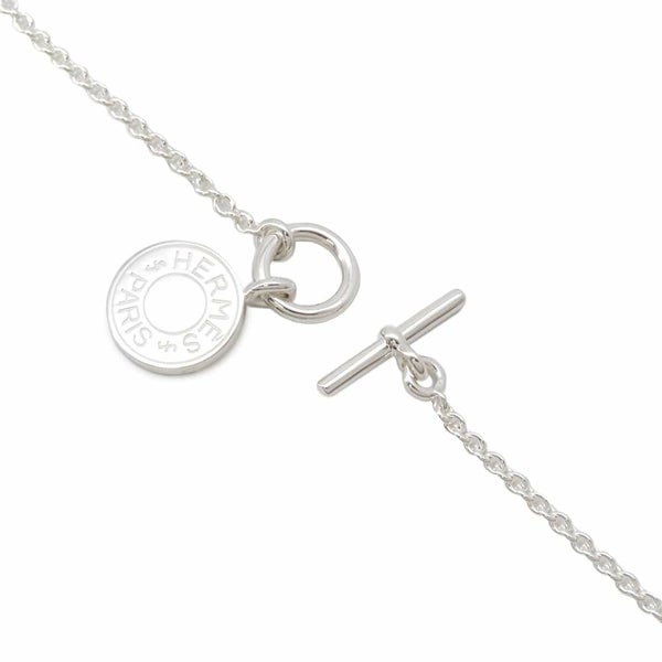 エルメス ネックレス アミュレット H エクスリブリス コンフェッティ セリエ SV925シルバー HERMES ジュエリー