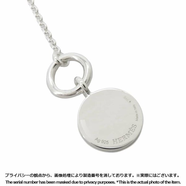 エルメス ネックレス アミュレット H エクスリブリス コンフェッティ セリエ SV925シルバー HERMES ジュエリー