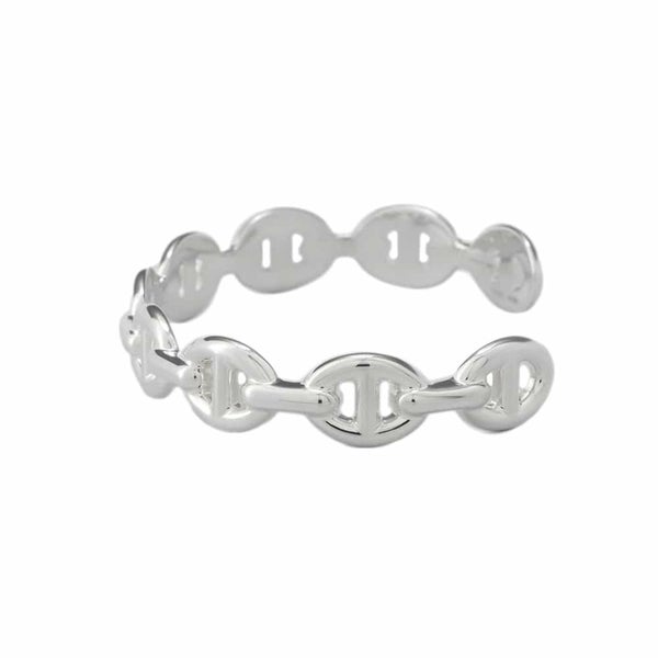 エルメス ブレスレット シェーヌダンクル アンシェネ バングル SV925シルバー サイズSH HERMES バングル