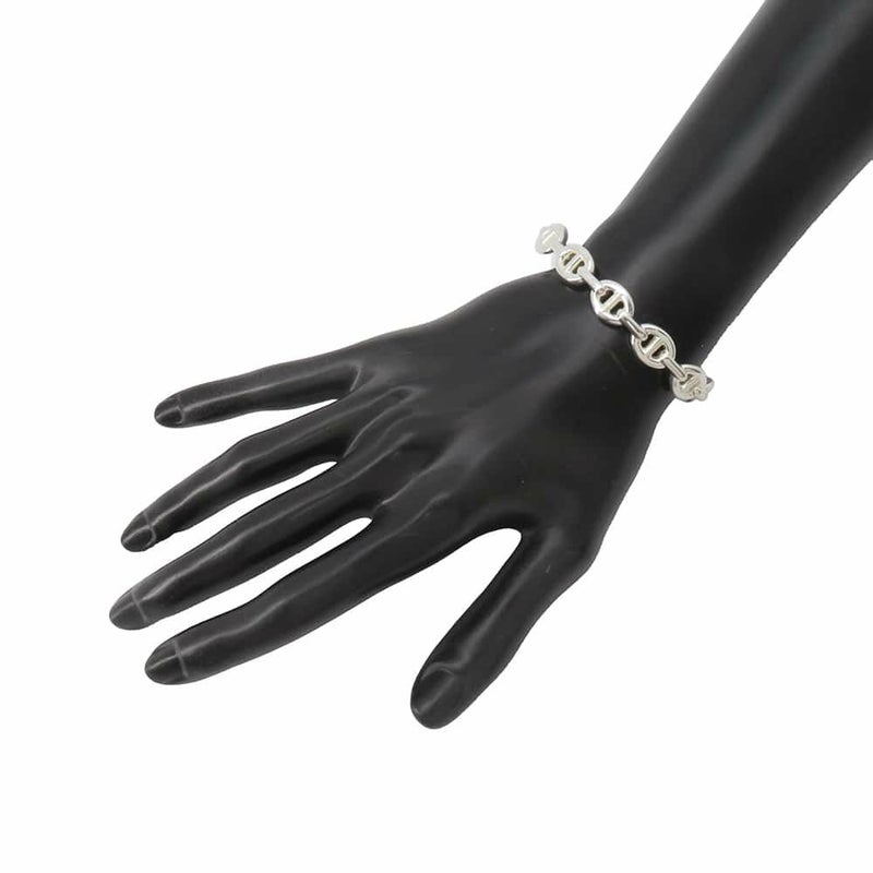 エルメス ブレスレット シェーヌダンクル アンシェネ バングル SV925シルバー サイズSH HERMES バングル