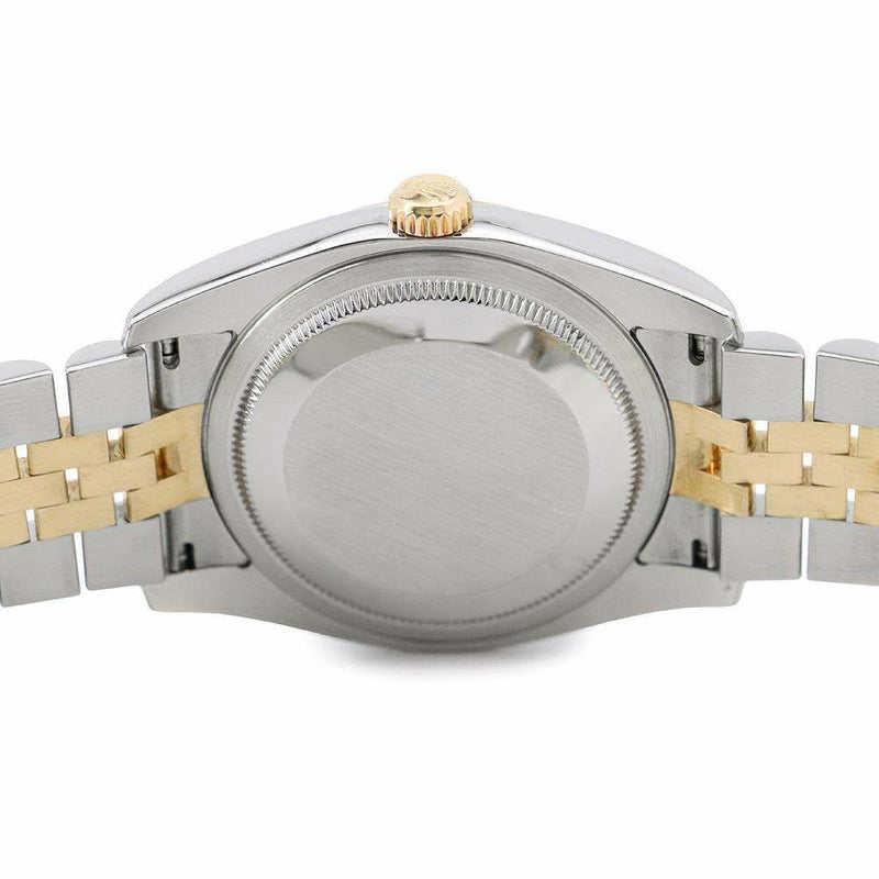 ロレックス デイトジャスト F番 SS/K18YG 10Pダイヤ 116233 ROLEX 腕時計 ブルーグラデーション文字盤