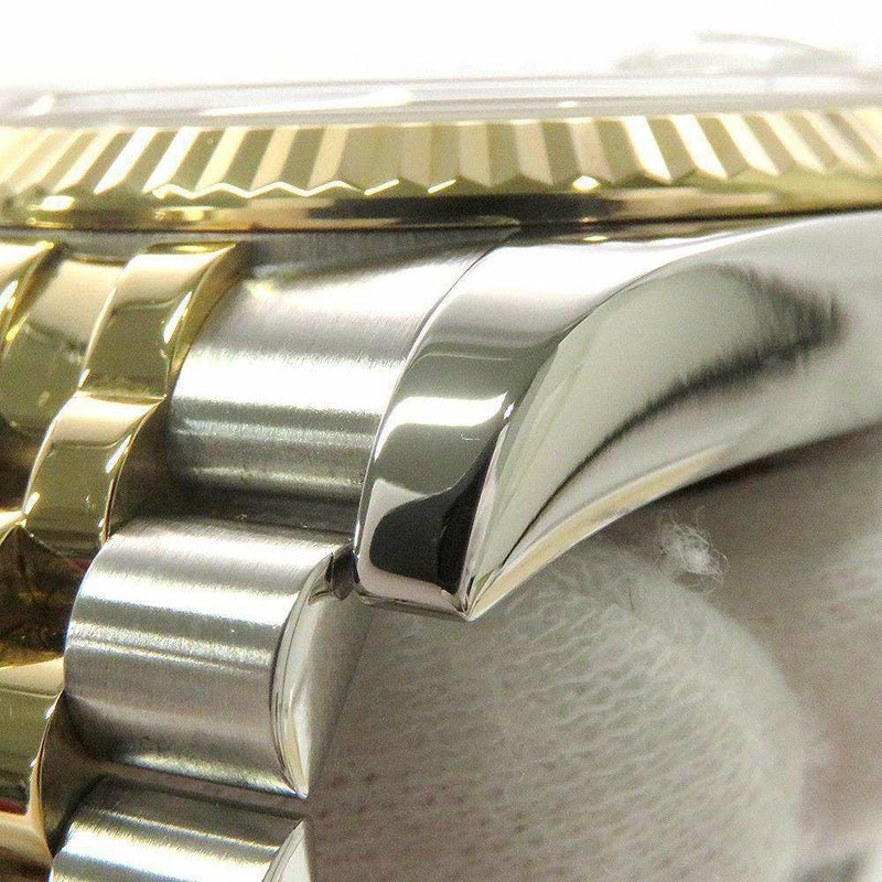 ロレックス デイトジャスト F番 SS/K18YG 10Pダイヤ 116233 ROLEX 腕時計 ブルーグラデーション文字盤