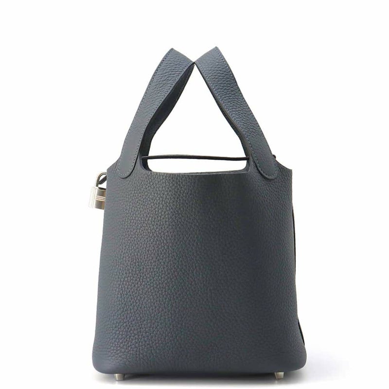 エルメス ハンドバッグ ピコタンロックPM グリミスティ/シルバー金具 トリヨンクレマンス W刻印