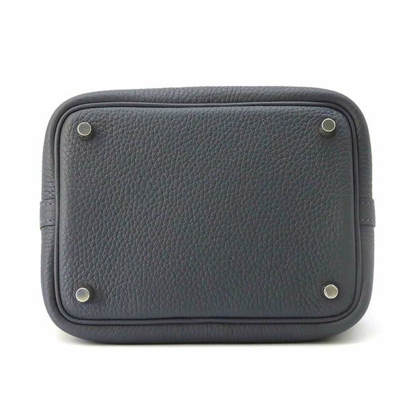 エルメス ハンドバッグ ピコタンロックPM グリミスティ/シルバー金具 トリヨンクレマンス W刻印