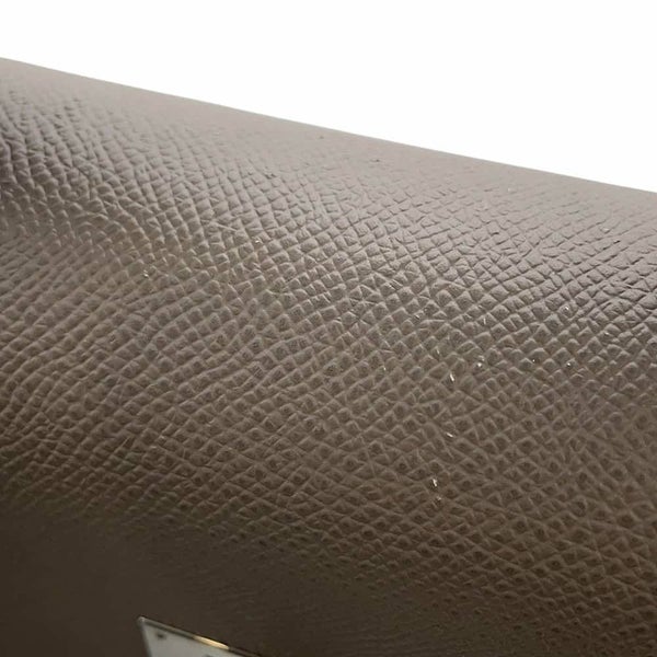 エルメス ビジネスバッグ ケリー デペッシュ36 ヴェルソ エタン/グリアスファルト/シルバー金具 エプソン Y刻印 メンズ