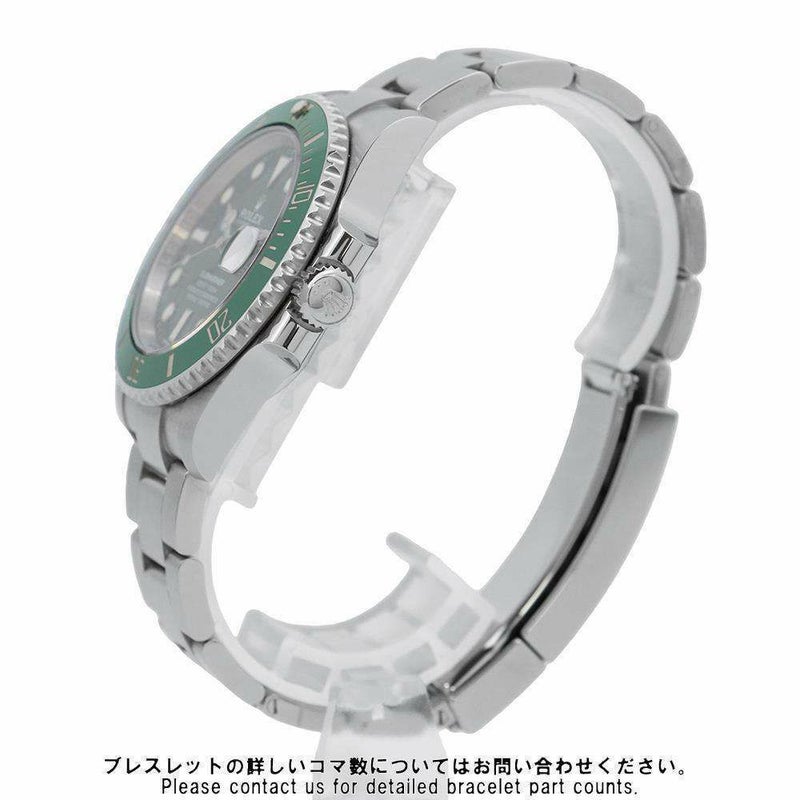 ロレックス サブマリーナ デイト  ランダムシリアル ルーレット 116610LV ROLEX 腕時計 グリーン文字盤