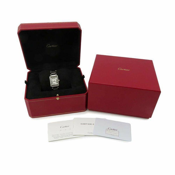 カルティエ タンク マスト SM WSTA0051 Cartier 腕時計 シルバー文字盤 クォーツ