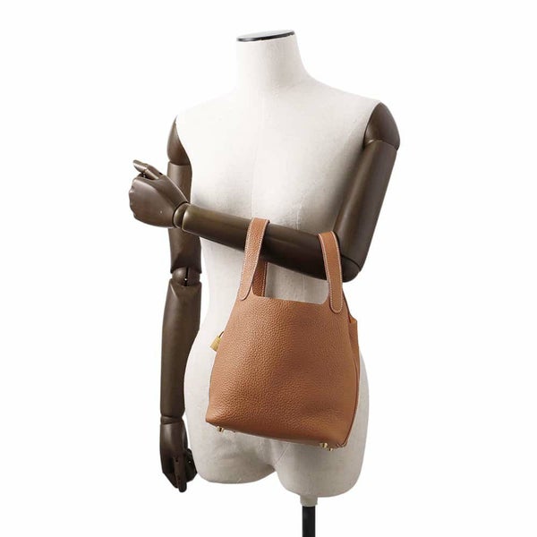 エルメス ハンドバッグ ピコタンロックPM ゴールド/ゴールド金具 トリヨンクレマンス B刻印