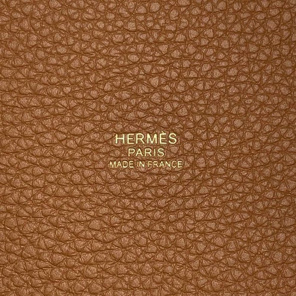 エルメス ハンドバッグ ピコタンロックPM ゴールド/ゴールド金具 トリヨンクレマンス B刻印