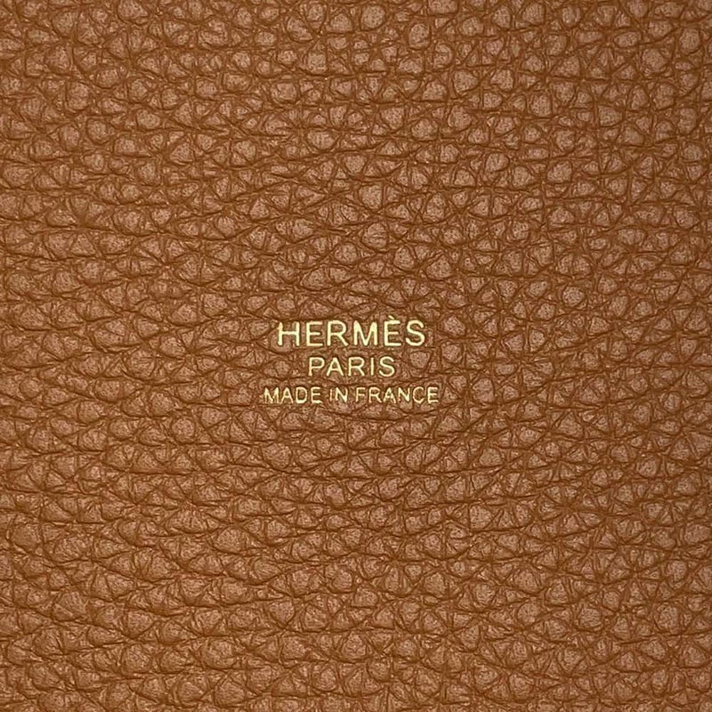 エルメス ハンドバッグ ピコタンロックPM ゴールド/ゴールド金具 トリヨンクレマンス B刻印