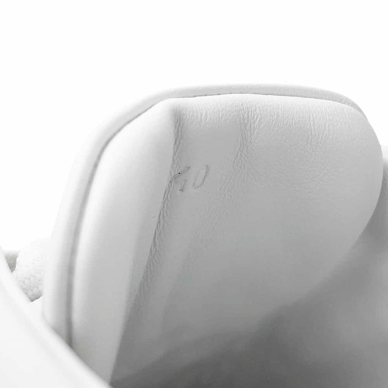 エルメス スニーカー キッド レザー メンズサイズ40 HERMES 靴 白 メンズ