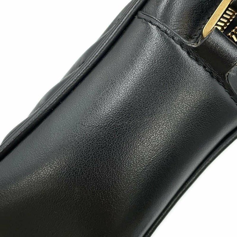 サンローランパリ ショルダーバッグ ルー カメラバッグ レザー 574494 SAINT LAURENT PARIS キルティング 黒