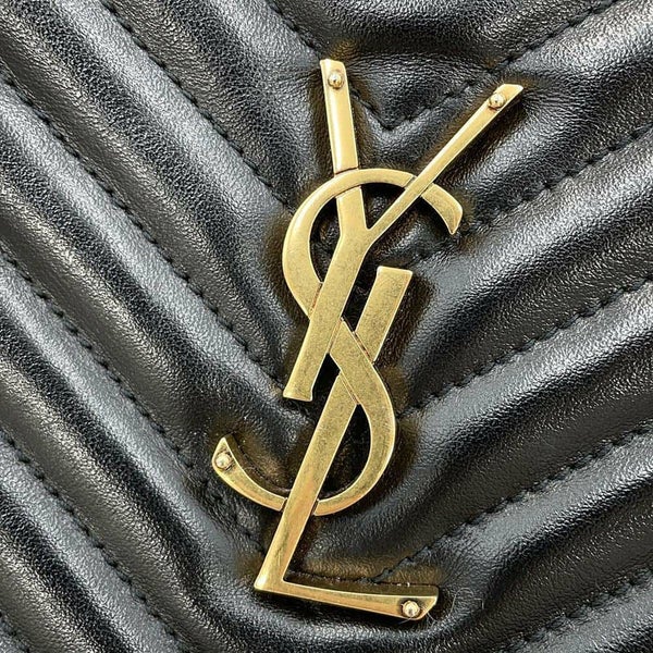 サンローランパリ ショルダーバッグ ルー カメラバッグ レザー 574494 SAINT LAURENT PARIS キルティング 黒