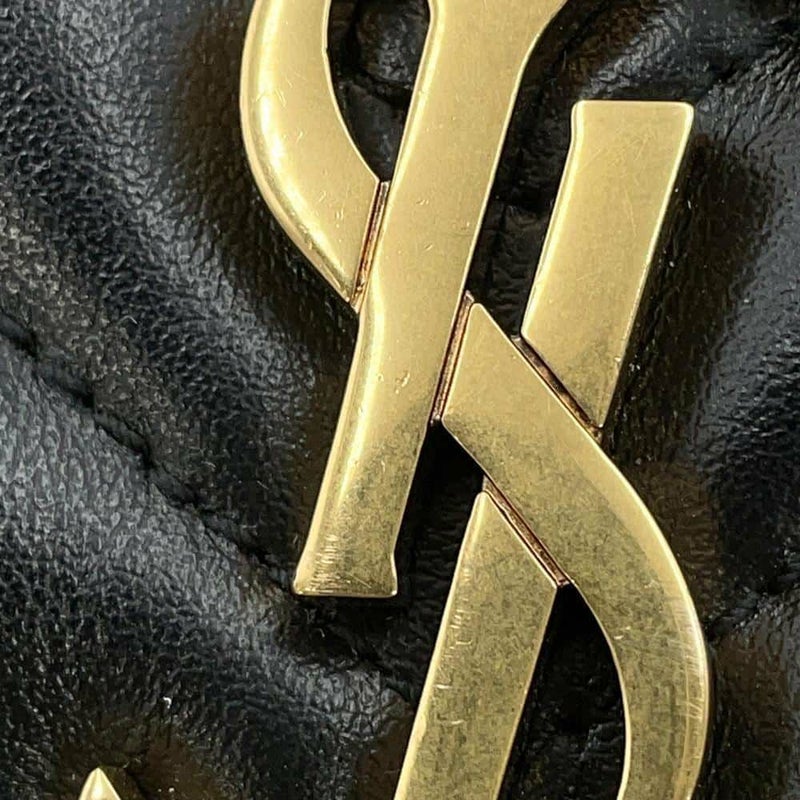 サンローランパリ ショルダーバッグ ルー カメラバッグ レザー 574494 SAINT LAURENT PARIS キルティング 黒