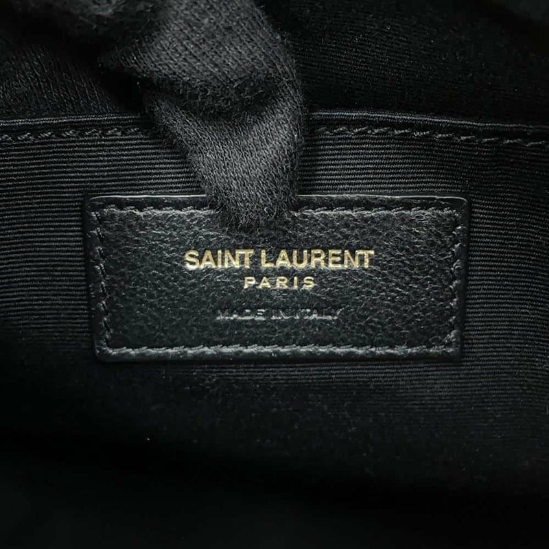 サンローランパリ ショルダーバッグ ルー カメラバッグ レザー 574494 SAINT LAURENT PARIS キルティング 黒