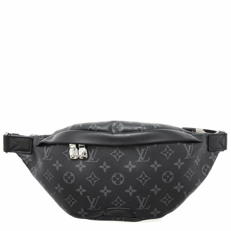 ルイヴィトン ボディバッグ モノグラム・エクリプス ディスカバリー・バムバッグ M44336 LOUIS VUITTON ブラック 黒