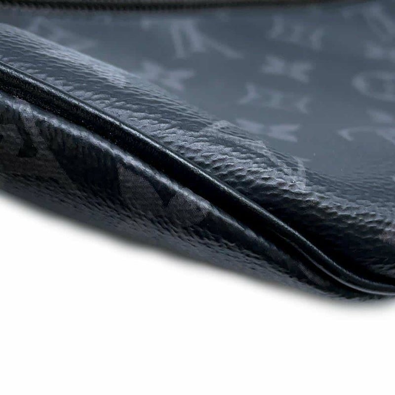 ルイヴィトン ボディバッグ モノグラム・エクリプス ディスカバリー・バムバッグ M44336 LOUIS VUITTON ブラック 黒