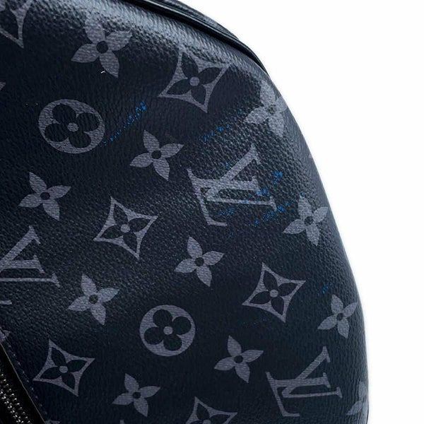 ルイヴィトン ボディバッグ モノグラム・エクリプス ディスカバリー・バムバッグ M44336 LOUIS VUITTON ブラック 黒