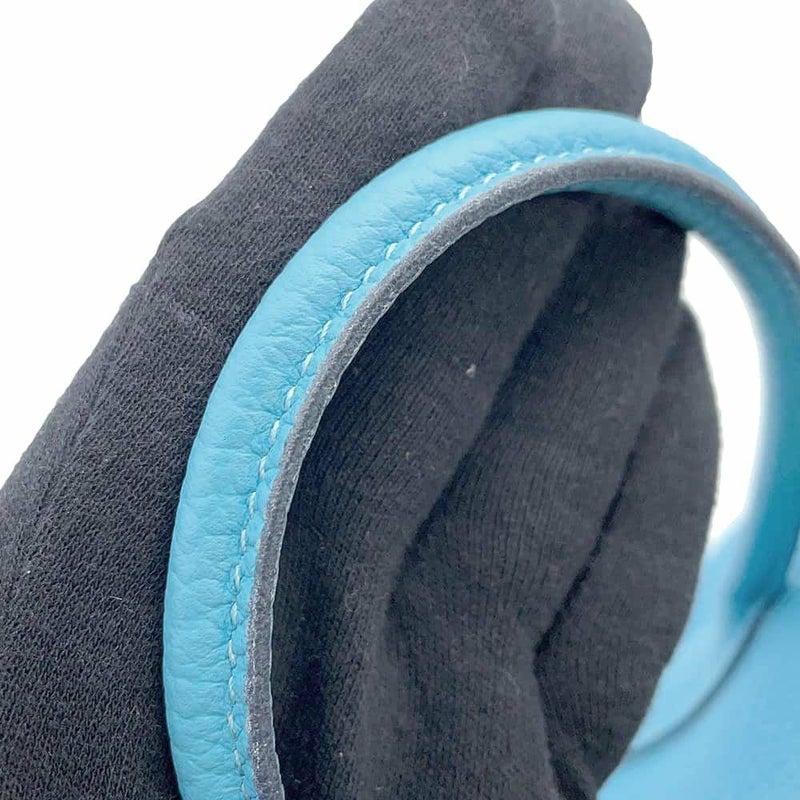 エルメス トートバッグ ガーデンパーティTPM ブルーデュノール/シルバー金具 カントリー D刻印